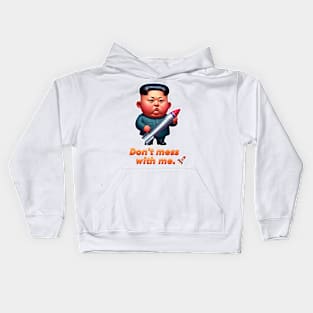 A Mischievous Boy from North Korea Kids Hoodie